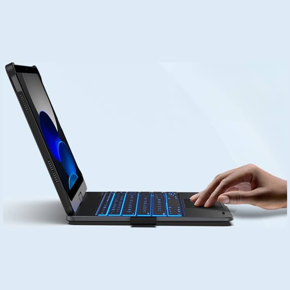 UNBRANDED Flexbook Touch - θήκη για Apple iPad Air 11 (2024) / (2025) - Μπλε 14