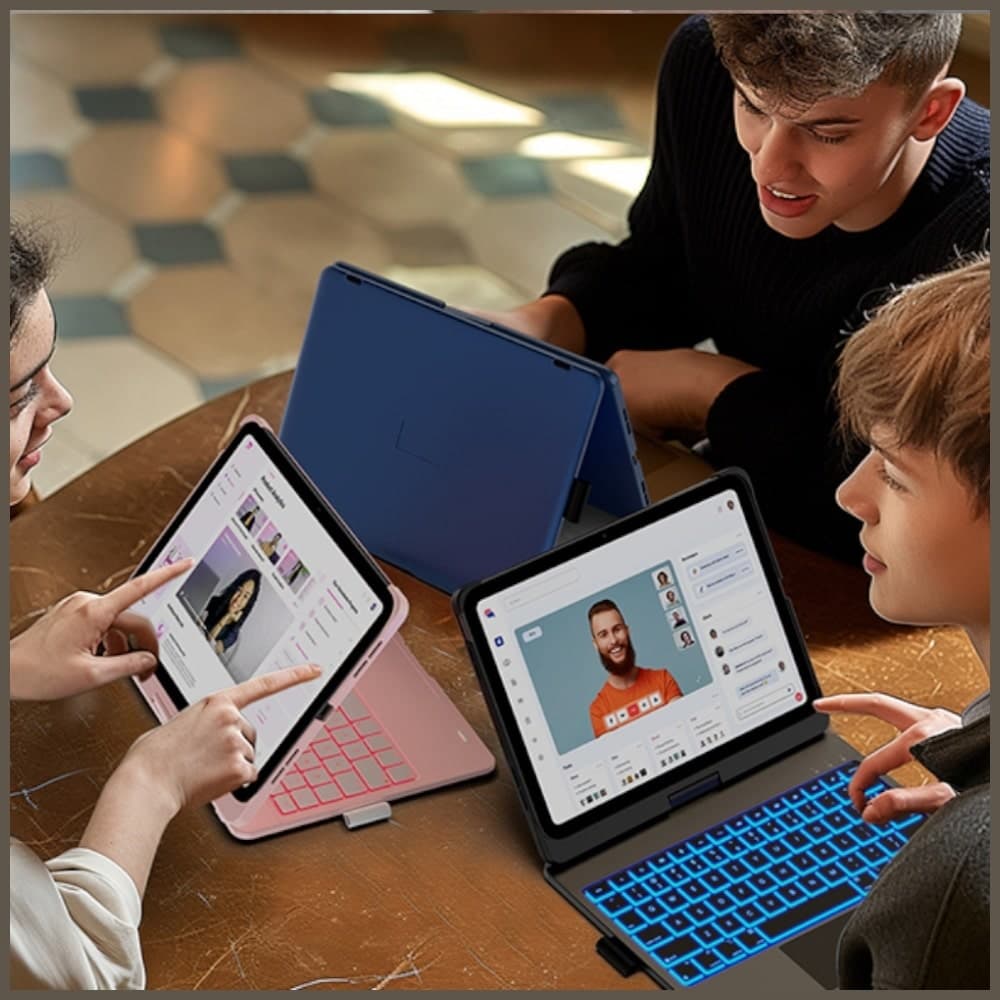 Typecase Flexbook Touch - θήκη για Apple iPad Air 11 (2024) / (2025) - Γκρι 16