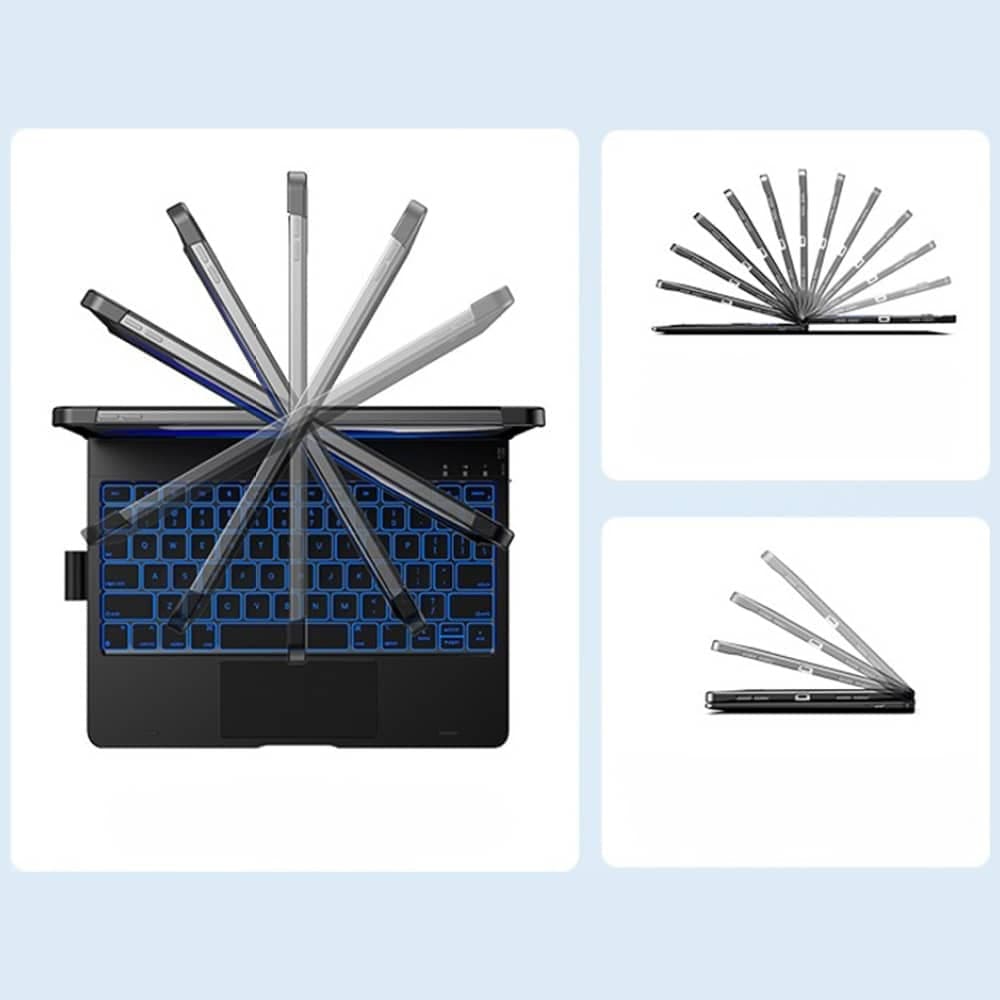 Typecase Flexbook Touch - θήκη για Apple iPad Air 13 (2024) / (2025) - Μαύρο 13
