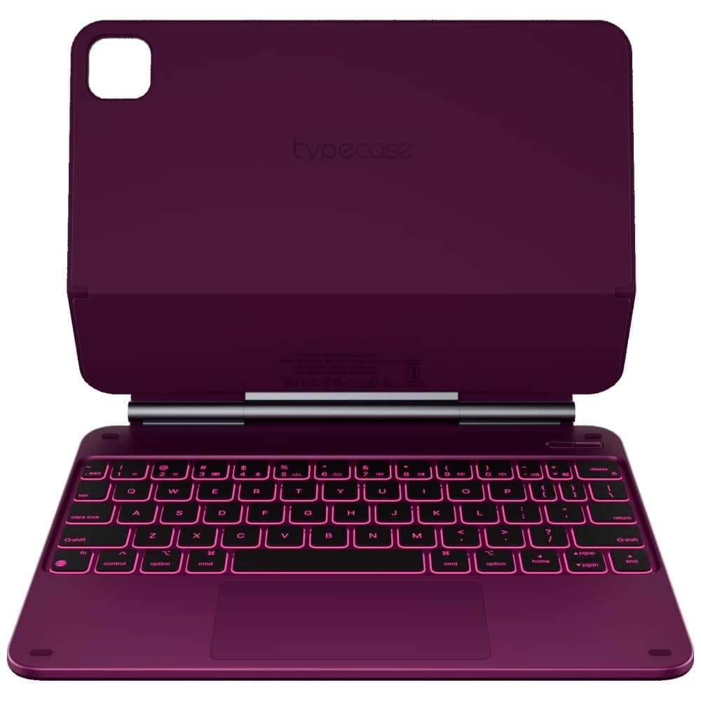 Θήκη πληκτρολογίου Typecase Edge για iPad Pro 11" (2024/2025) - Raspberry 2