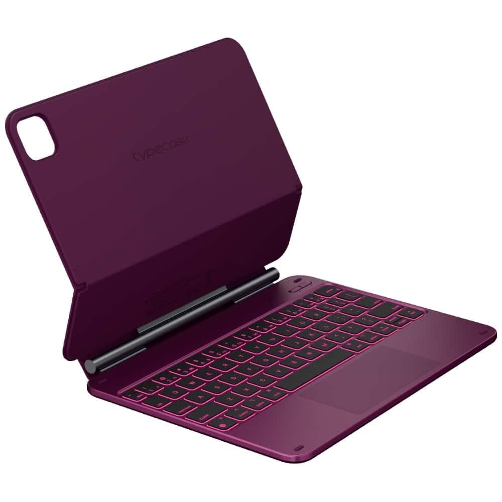 Θήκη πληκτρολογίου Typecase Edge για iPad Pro 11" (2024/2025) - Raspberry 4