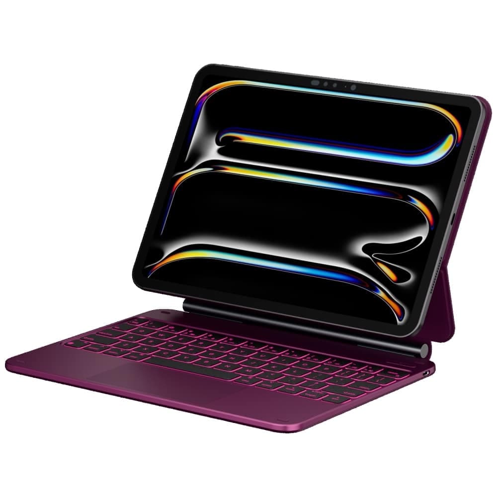 Θήκη πληκτρολογίου Typecase Edge για iPad Pro 11" (2024/2025) - Raspberry 6