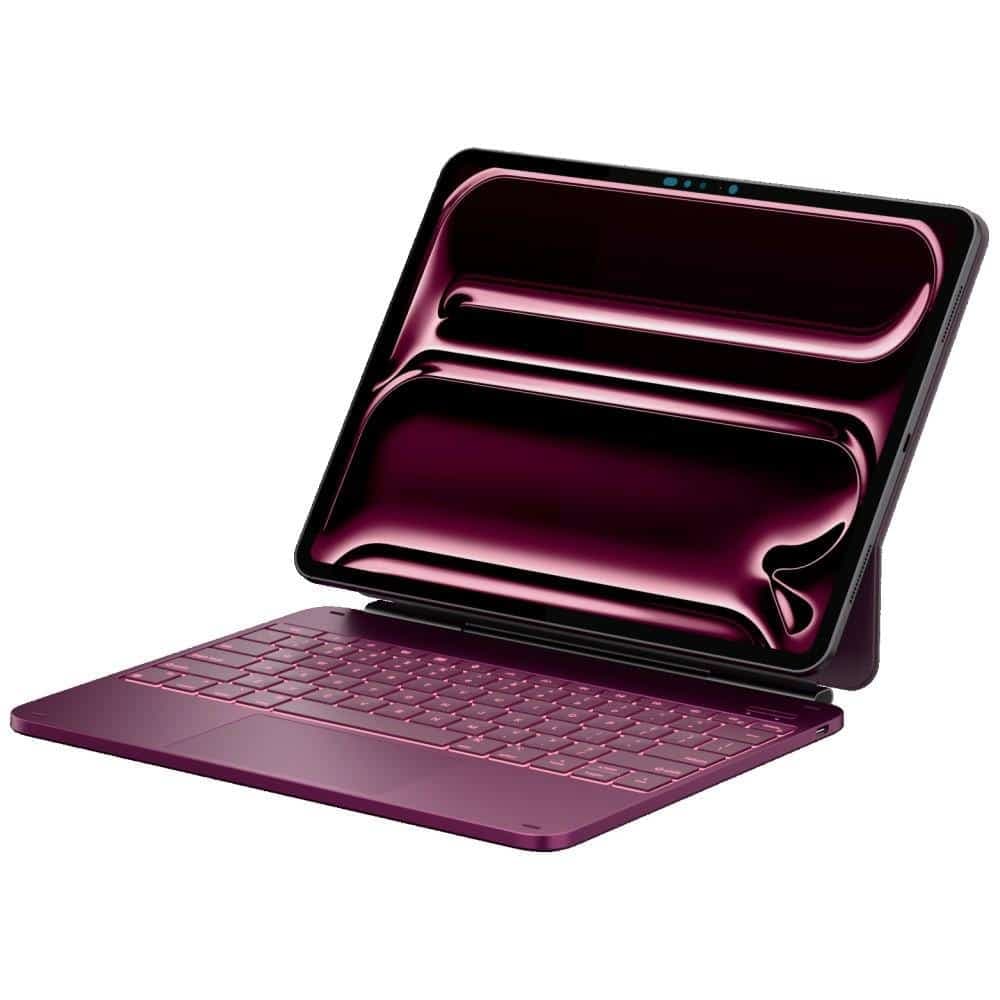 Θήκη Typecase Edge με πληκτρολόγιο για iPad Pro 13" 2024/2025 βατόμουρο