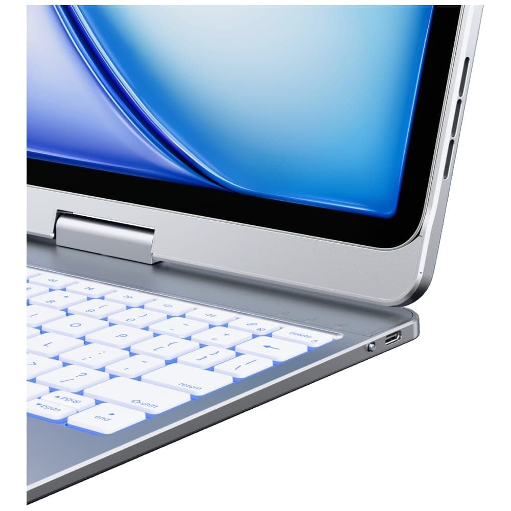 Typecase Flexbook Touch - θήκη για Apple iPad Air 11 (2024) / (2025) - Ασημί 13