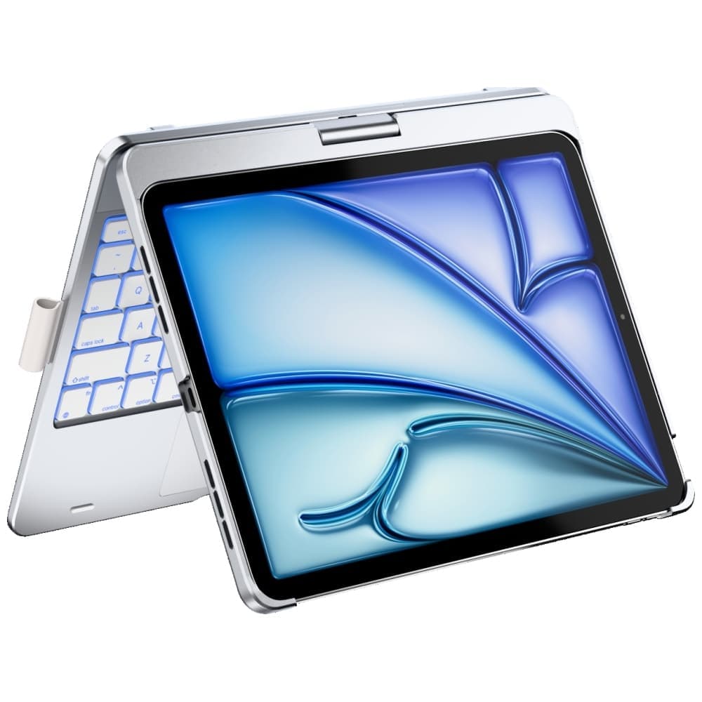 Typecase Flexbook Touch - θήκη για Apple iPad Air 11 (2024) / (2025) - Ασημί 14