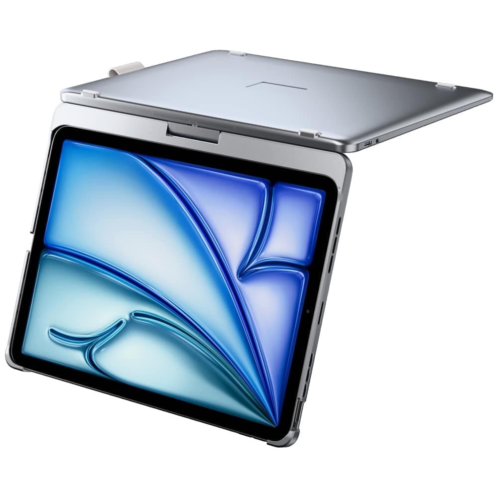 Typecase Flexbook Touch - θήκη για Apple iPad Air 11 (2024) / (2025) - Ασημί 16