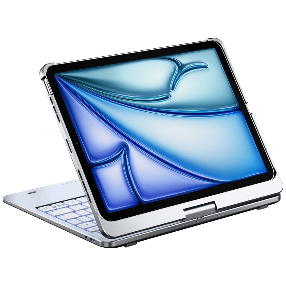 Typecase Flexbook Touch - θήκη για Apple iPad Air 11 (2024) / (2025) - Ασημί 17