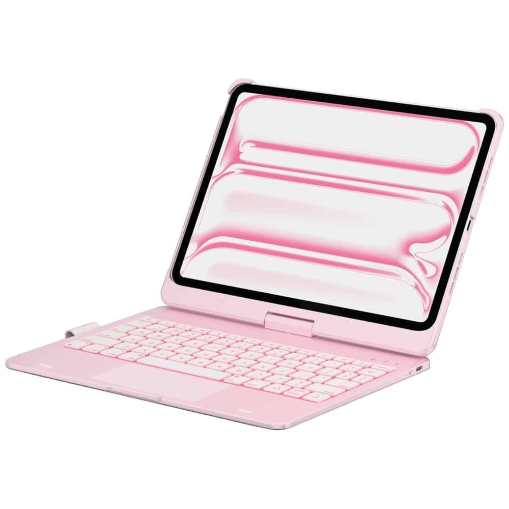 Typecase Flexbook Touch - θήκη με πληκτρολόγιο για Apple iPad Pro 11 (2024) / (2025) - Ροζ