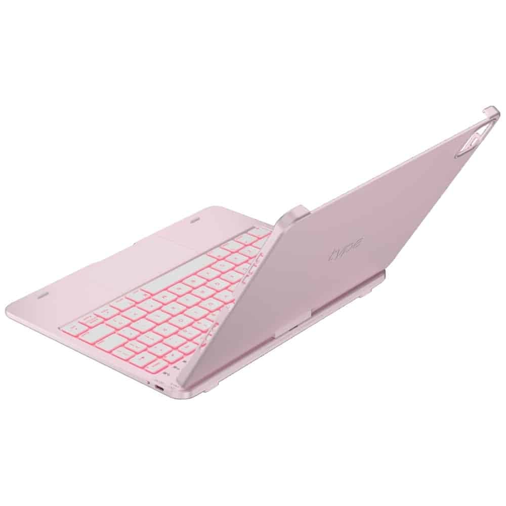Typecase Flexbook Touch - θήκη με πληκτρολόγιο για Apple iPad Pro 11 (2024) / (2025) - Ροζ 3