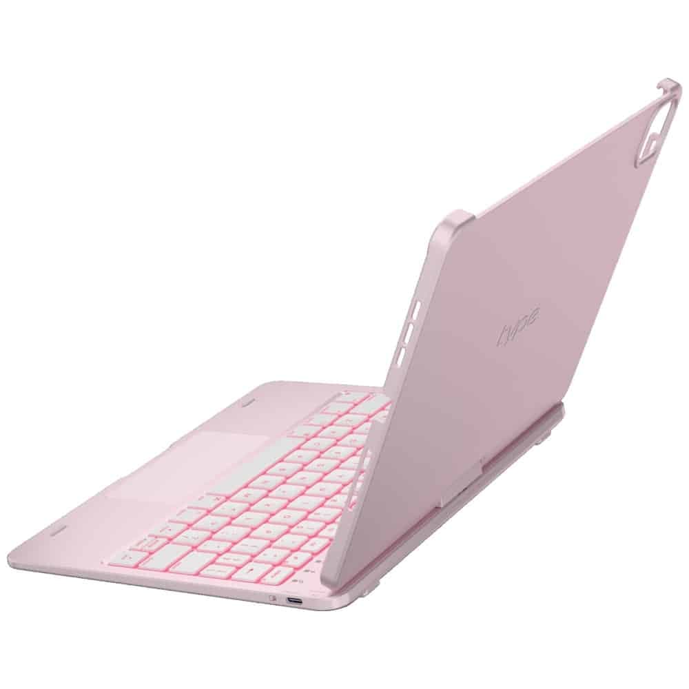 Typecase Flexbook Touch - θήκη με πληκτρολόγιο για Apple iPad Pro 11 (2024) / (2025) - Ροζ 6