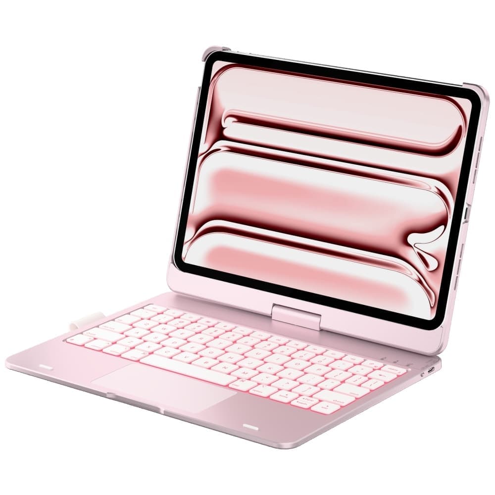 Typecase Flexbook Touch - θήκη με πληκτρολόγιο για Apple iPad Pro 11 (2024) / (2025) - Ροζ 15