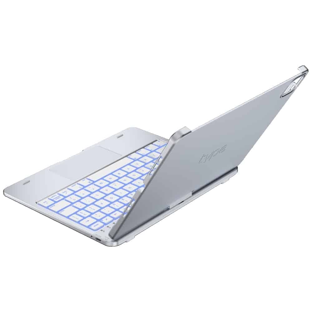 Typecase Flexbook Touch - θήκη για Apple iPad Air 11 (2024) / (2025) (2026) - Ασημί 4