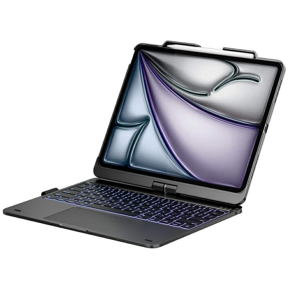 Θήκη αφής Typecase Flexbook με πληκτρολόγιο για iPad Air 13" M2 2024 / M3 2025 / M4 2026 γκρι