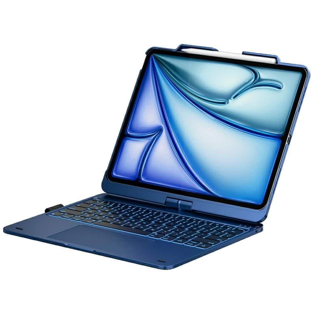 Θήκη αφής Typecase Flexbook με πληκτρολόγιο για iPad Air 13" M2 2024 / M3 2025 / M4 2026 μπλε