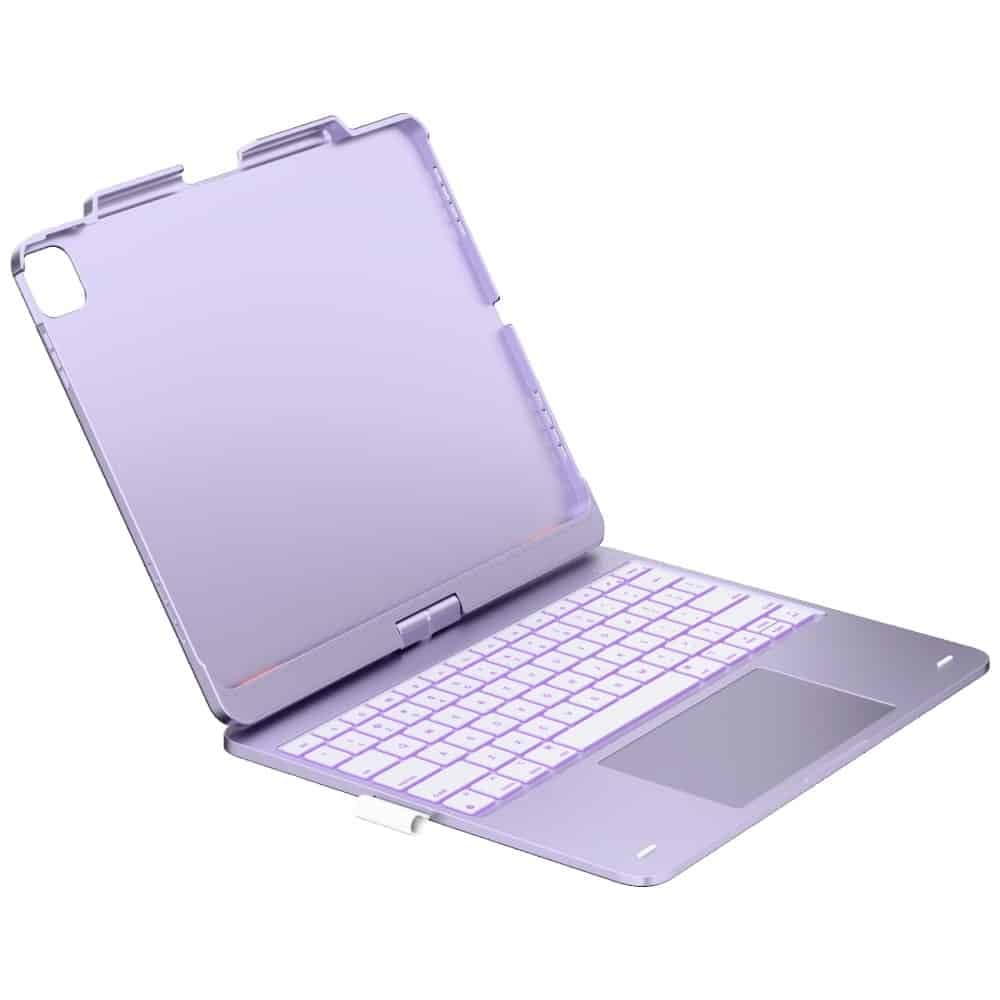 Typecase Flexbook Touch - θήκη με πληκτρολόγιο για Apple iPad Air 13 (2024) / (2025) (2026) - Μωβ 5