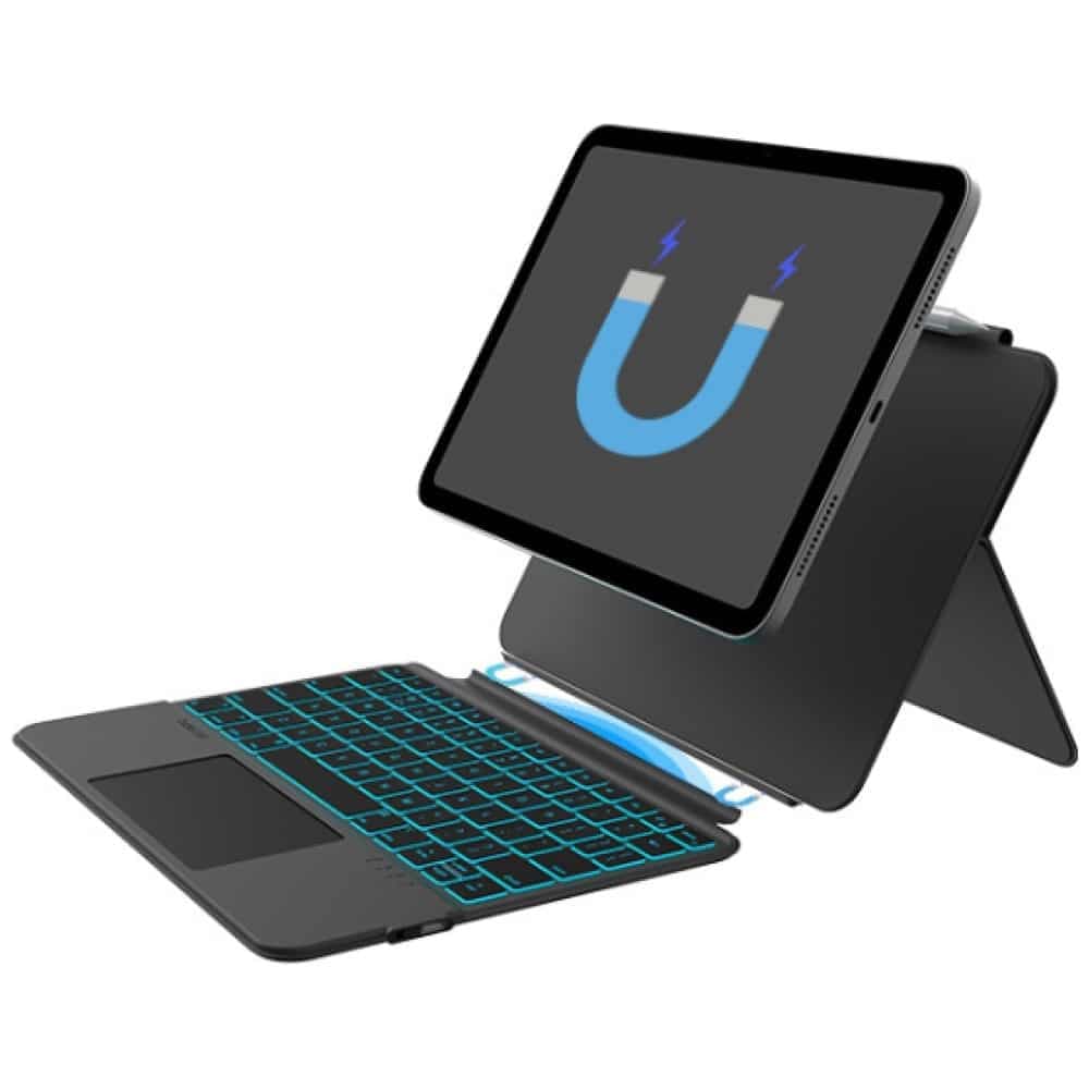 Typecase Folio Duo - θήκη με πληκτρολόγιο για Apple iPad Air 11 (2024) / (2025) (2026) - Μαύρο 3