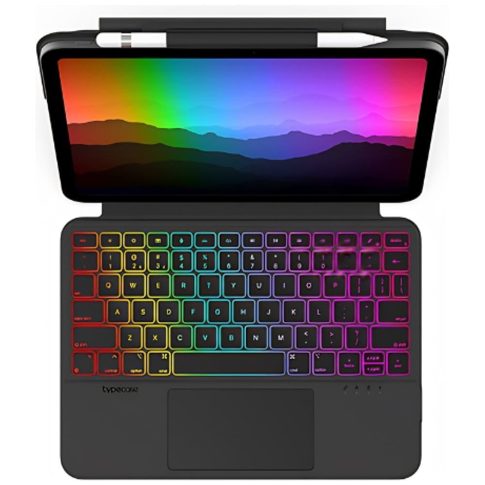 Typecase Folio Duo - θήκη με πληκτρολόγιο για Apple iPad Air 11 (2024) / (2025) (2026) - Μαύρο 4