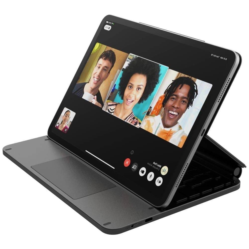 Typecase Studio - θήκη με πληκτρολόγιο για Apple iPad Air 11 (2024) / (2025) (2026) - Μαύρο 8