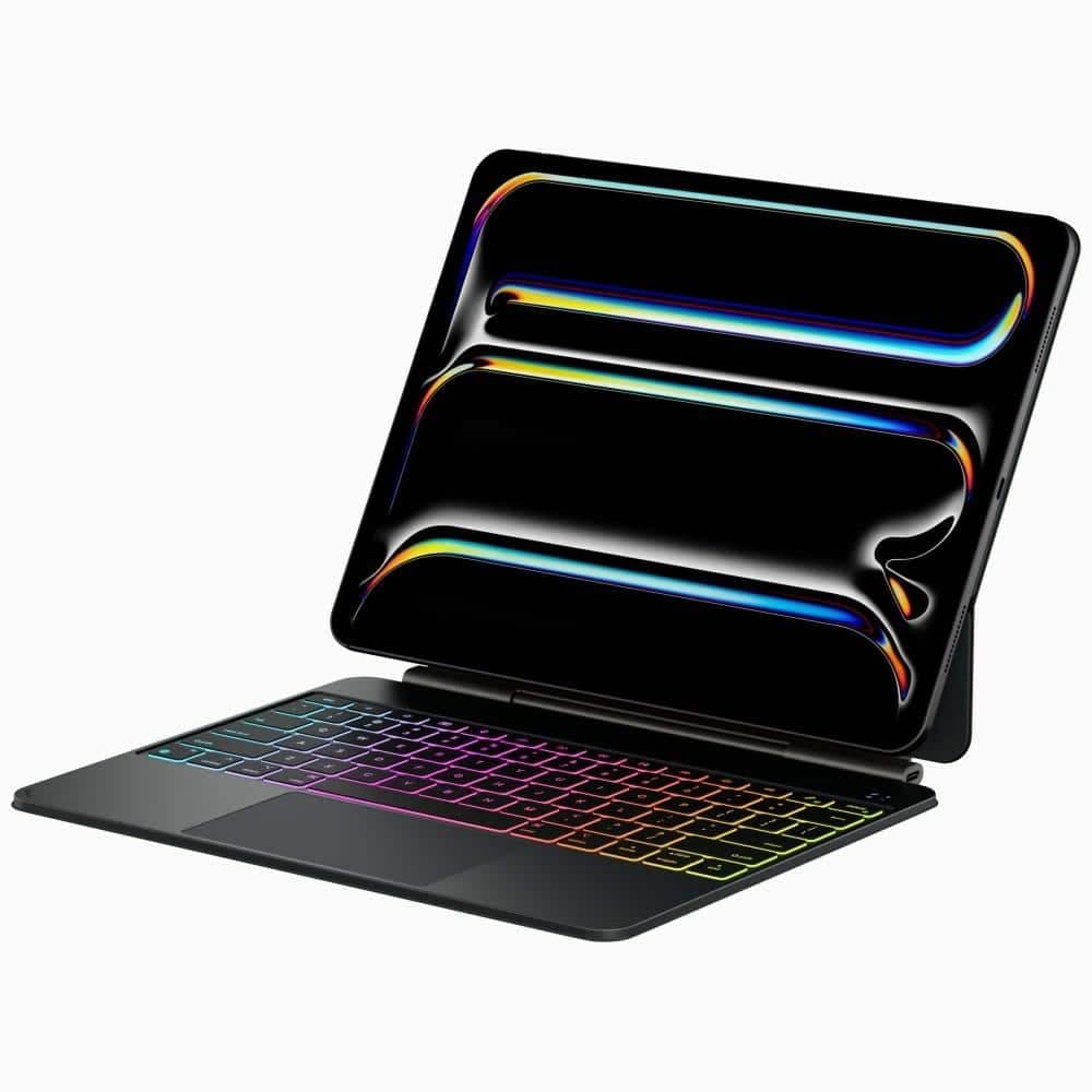 Typecase Edge Pro - θήκη με πληκτρολόγιο για Apple iPad Air 13 (2024) / (2025) (2026) - Μαύρο