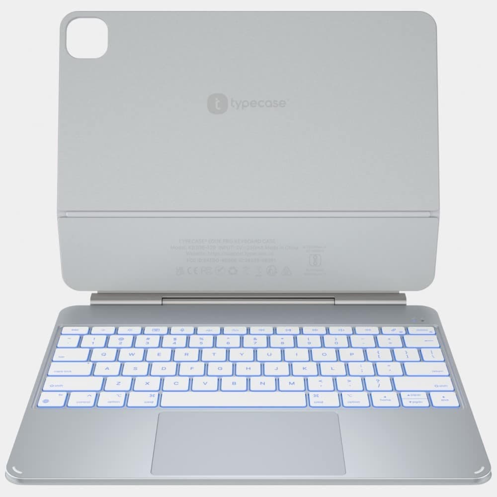 Typecase Edge Pro - θήκη για Apple iPad Air 13 (2024) / (2025) (2026) - Ασημί 8