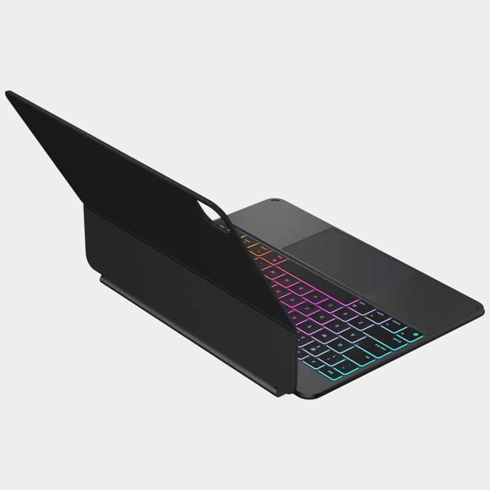 Typecase Edge Pro - Θήκη για Apple iPad Pro 13 (2024/2025) με πληκτρολόγιο - Μαύρο 3