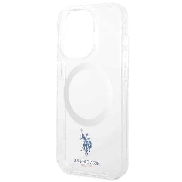 U.S. Polo Assn. MagSafe Collection - θήκη για Apple iPhone 15 Pro Max - Διάφανο 6