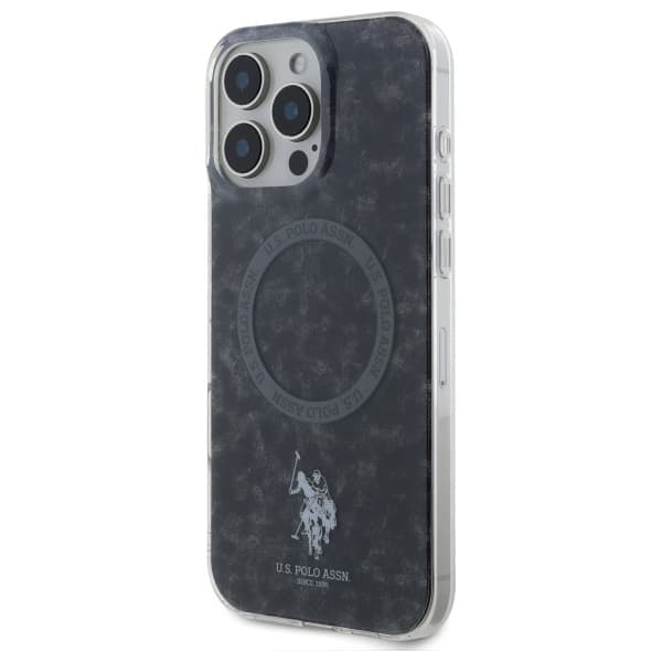 U.S. Polo Assn. IML Ring MagSafe - θήκη για Apple iPhone 16 Pro Max - Μαύρο 2