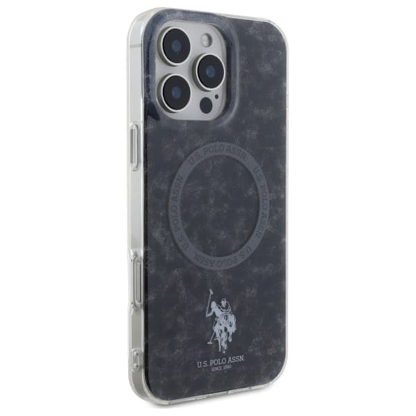 U.S. Polo Assn. IML Ring MagSafe - θήκη για Apple iPhone 16 Pro Max - Μαύρο 4