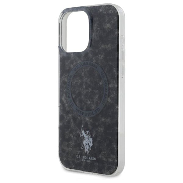 U.S. Polo Assn. IML Ring MagSafe - θήκη για Apple iPhone 16 Pro Max - Μαύρο 6