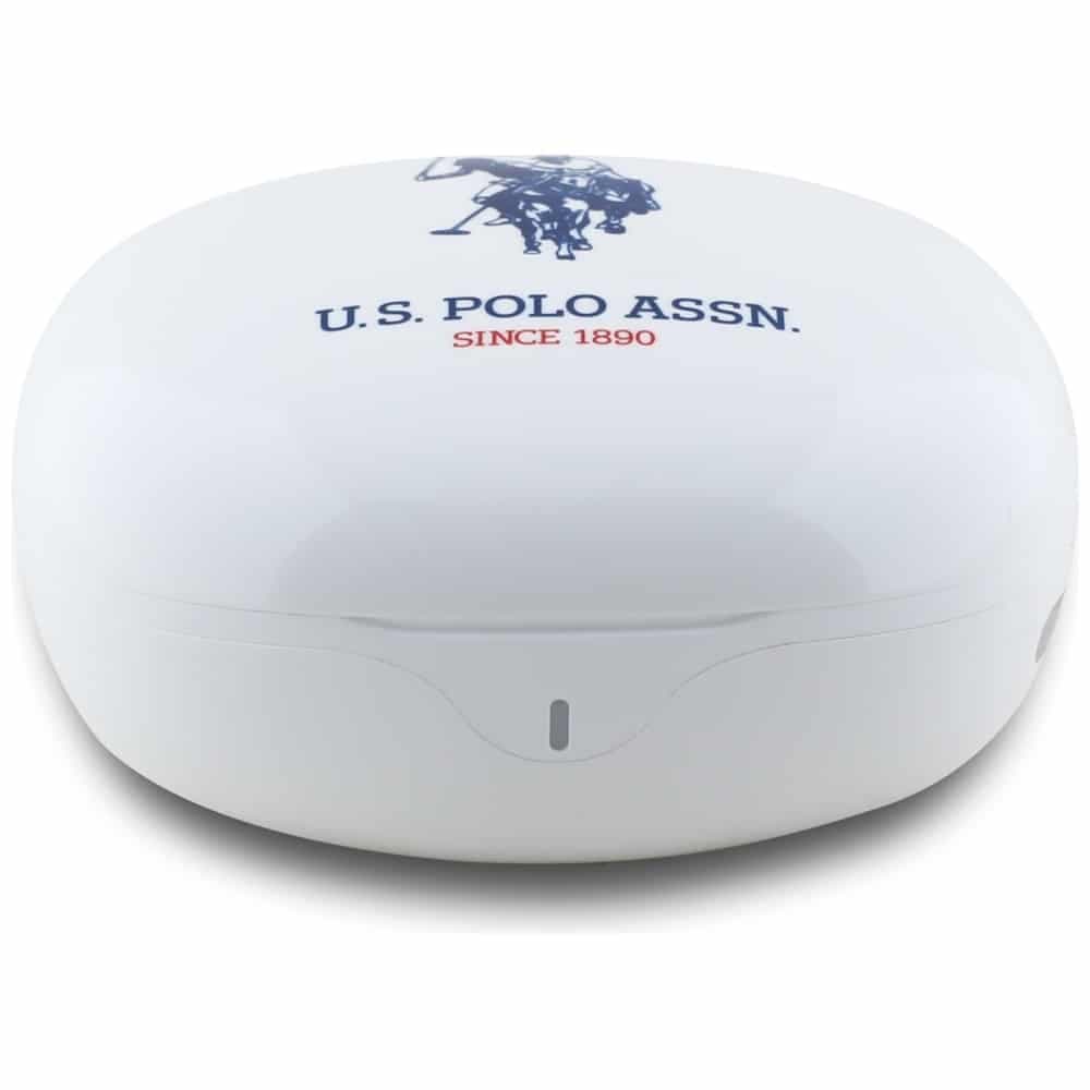 Ακουστικά TWS US Polo DH Logo Σταθμός σύνδεσης λευκό 3