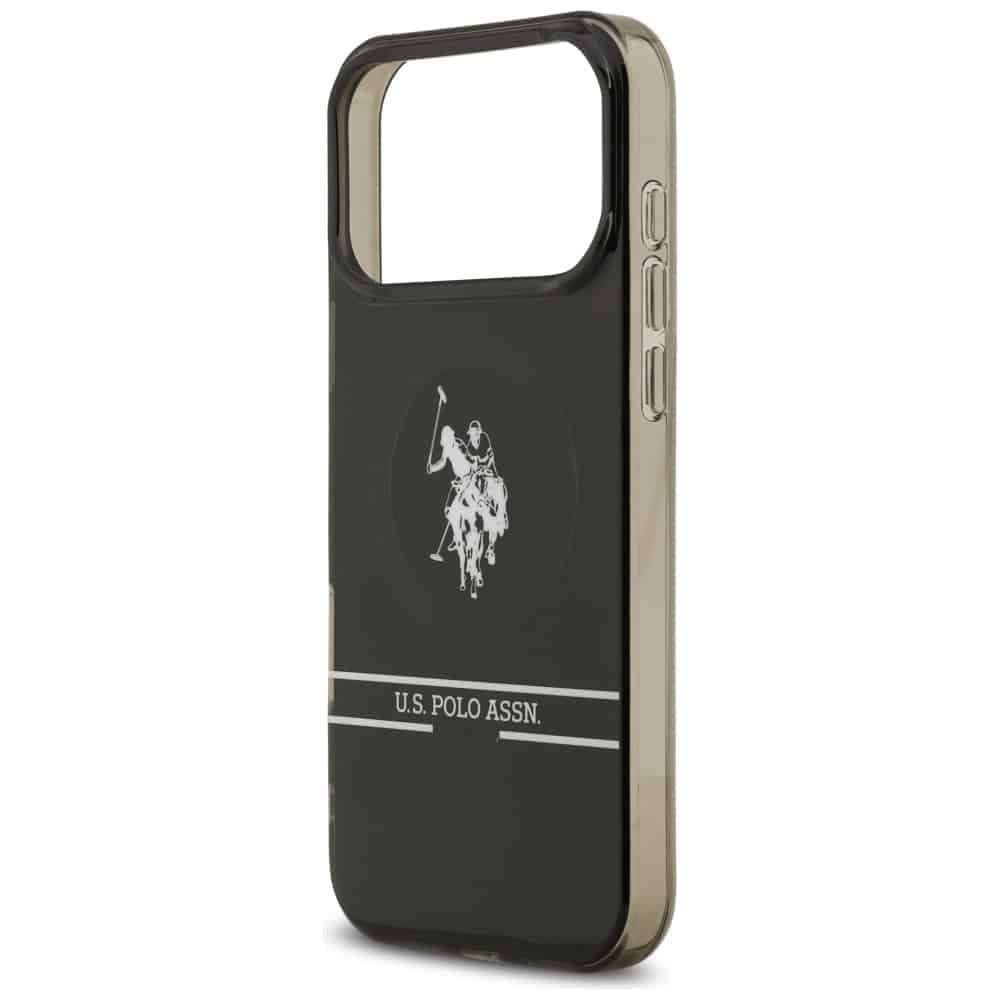 U.S. Polo Assn. US Polo DH και Λογότυπο Bottom Stripe MagSafe - θήκη για Apple iPhone 17 Pro Max - Μαύρο 6