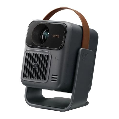 Φορητός προβολέας Wanbo ToGo Pro 1080p με Google TV, 500 ANSI, Μαύρος