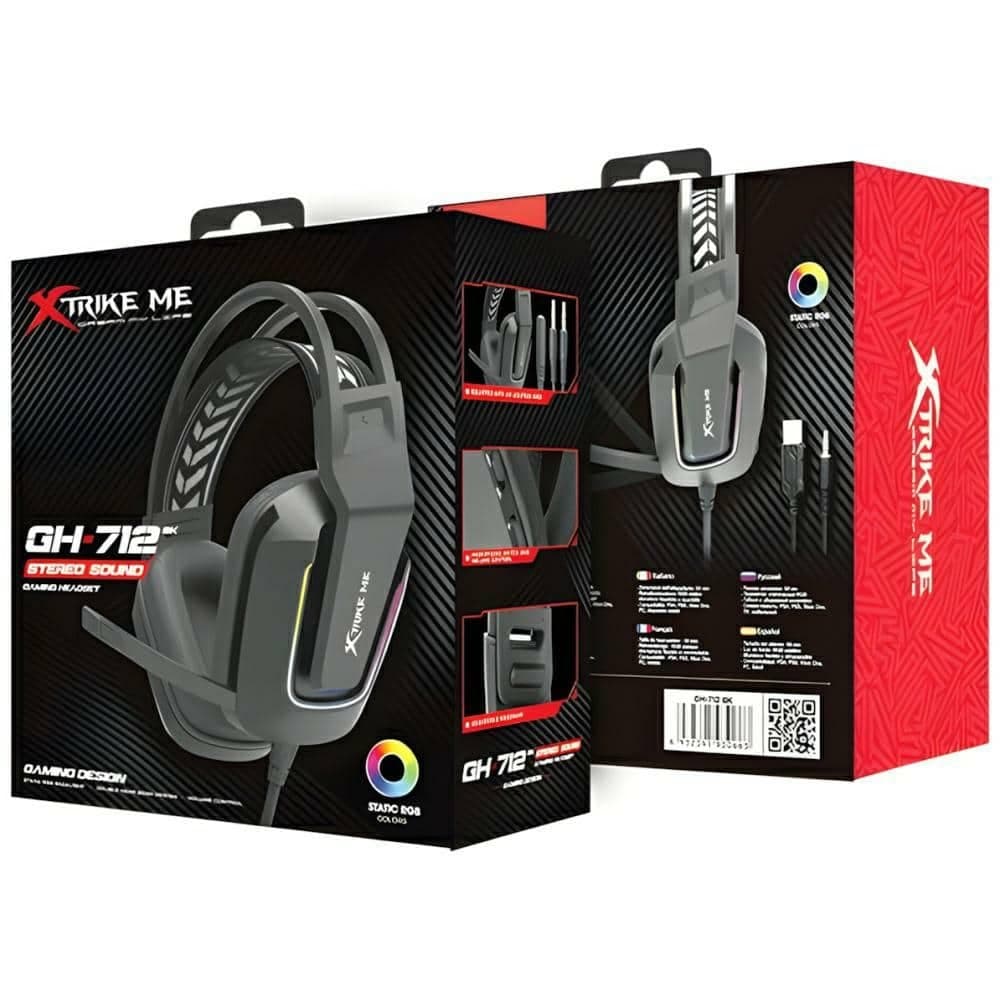 Ακουστικά XTRIKE ME Gaming GH-712 με μικρόφωνο, μαύρο 6
