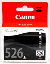 Μελάνι CANON CLI-526B BLACK 4540B001