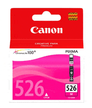 Αναλως CANON CLI-526M MAGENTA 4542B001