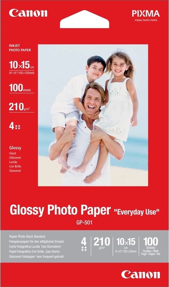 CANON GLOSSY PHOTO PAPER 4x6