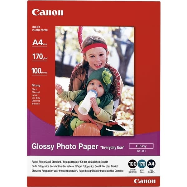 CANON Glossy Photo Paper A4 100 Sh
