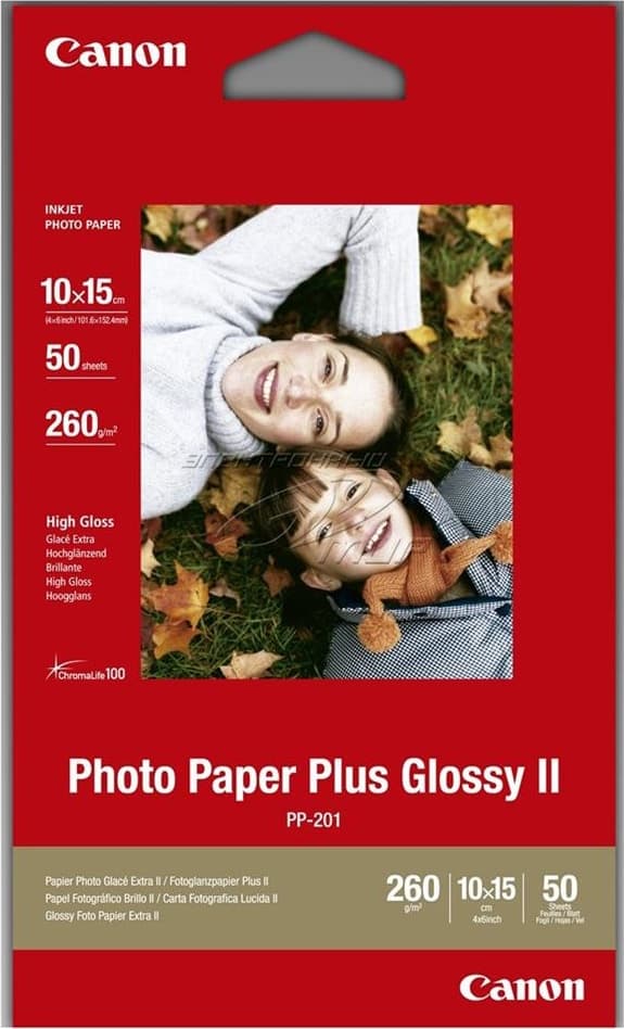 canon BJ MEDIA PH PAPER PP-201 4x6 50SH