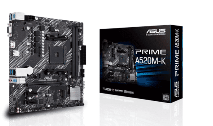 Μητρικη ASUS PRIME A520M-K