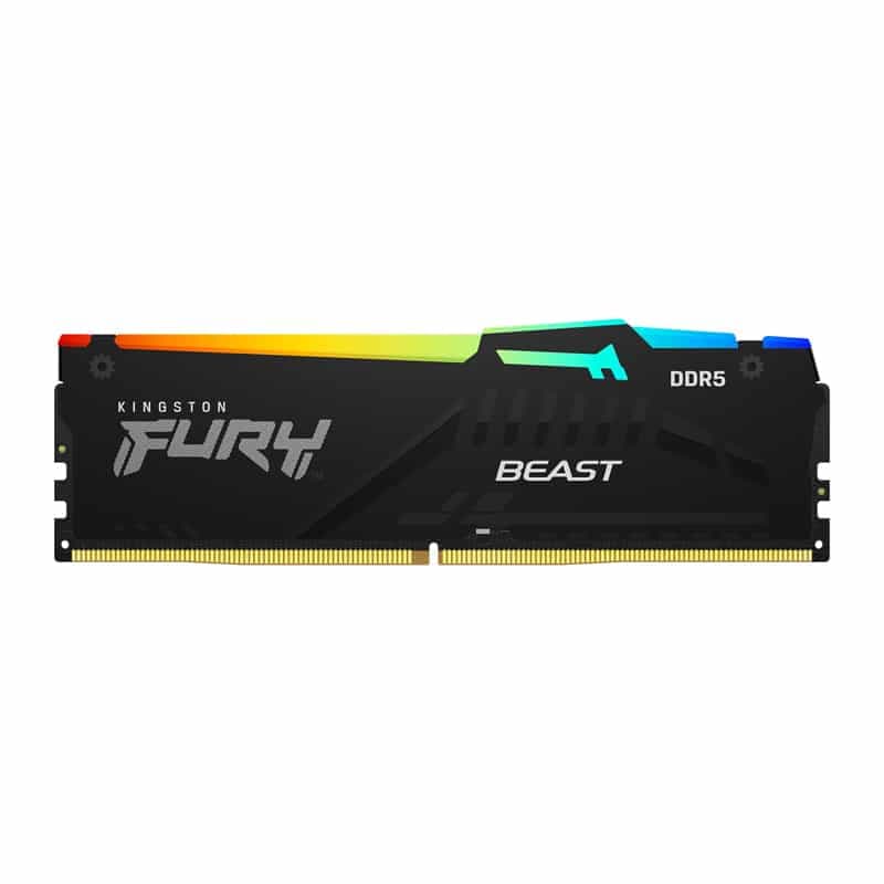 RAM 16GB 5200MT DDR5 CL40 FURY Beast RGB