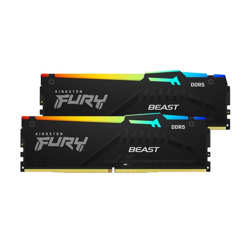 RAM 32GB 5200MT DDR5 Kit2 FURY Beast RGB