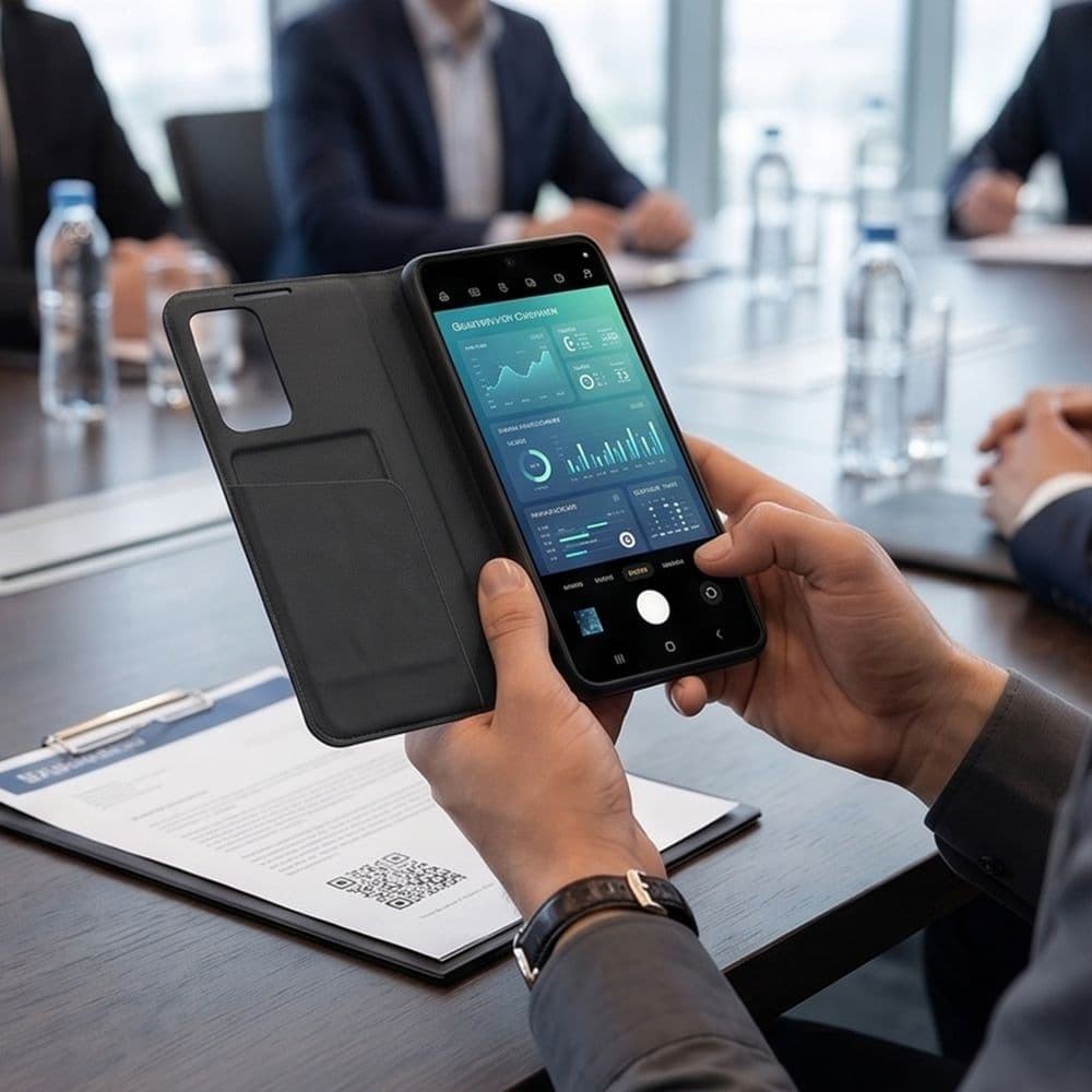 TECH-PROTECT SMART WALLET - θήκη για Samsung Galaxy A27 - Μαύρο 6