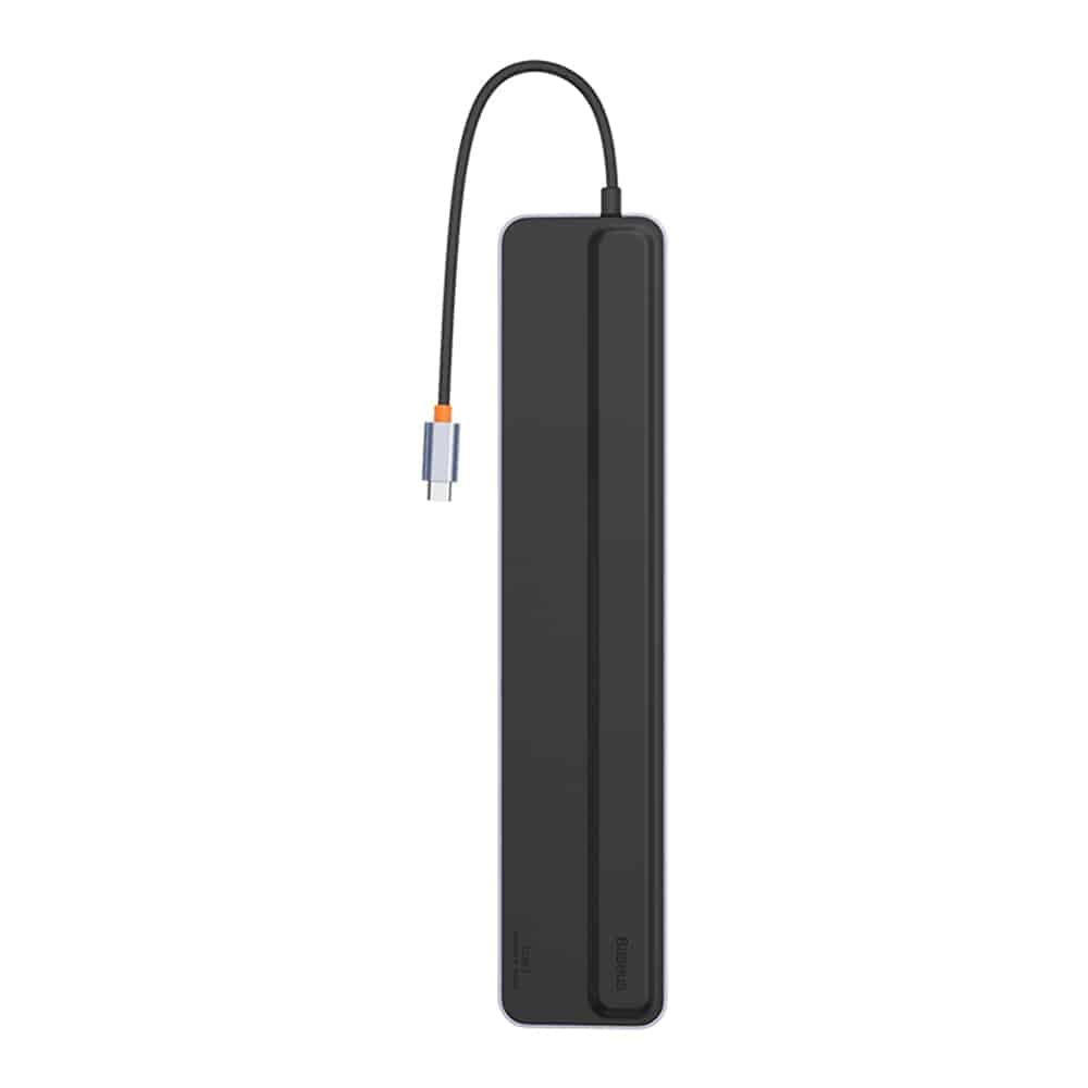 Baseus Hub EliteJoy Gen2 (WKSX030213) Προσαρμογέας Type-C σε HDMI x 2, USB 3.0 x 3, DP, SD/TF, RJ45, Jack, Μαύρος 2