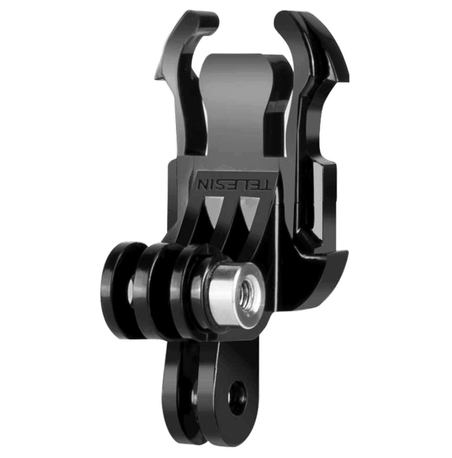 TELESIN GP-MTB-T02-BK Διπλή Βάση Στήριξης J-Hook για Αθλητικές Κάμερες
