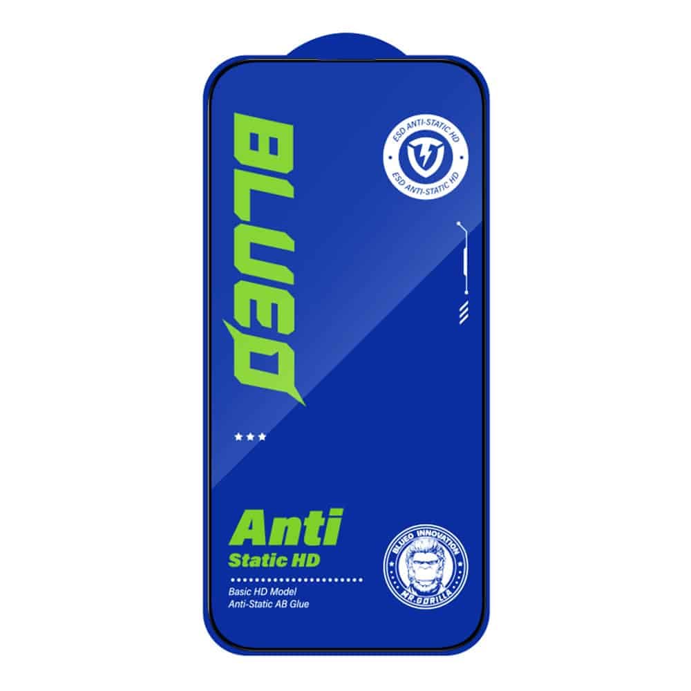 Blueo - Γυαλί 2.5D Silk HD (συσκευασία των 5) - iPhone 16 Pro Max - Μαύρο 3