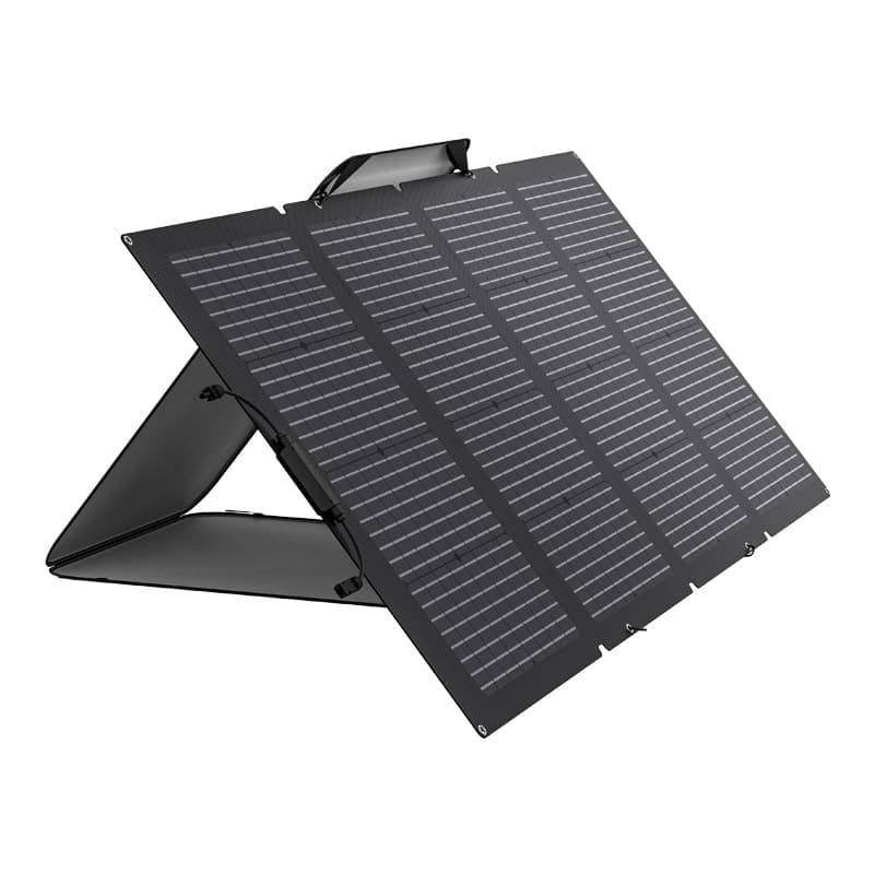 ECOFLOW Φωτοβολταϊκό Πάνελ 220W, Διπλής Όψης, Αδιάβροχο, Μαύρο 3