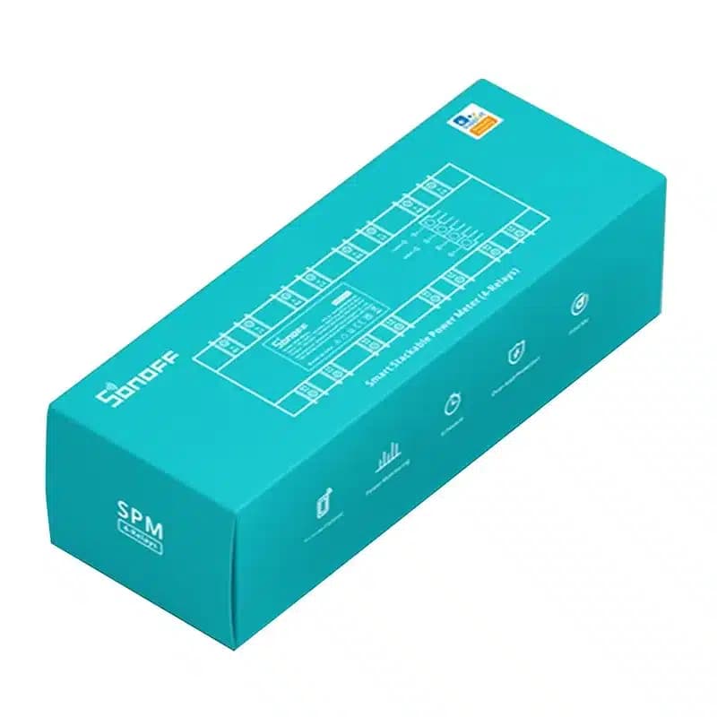 SONOFF SPM-4Relay Έξυπνος Διακόπτης WiFi, 4 x 20A, Λευκό 4