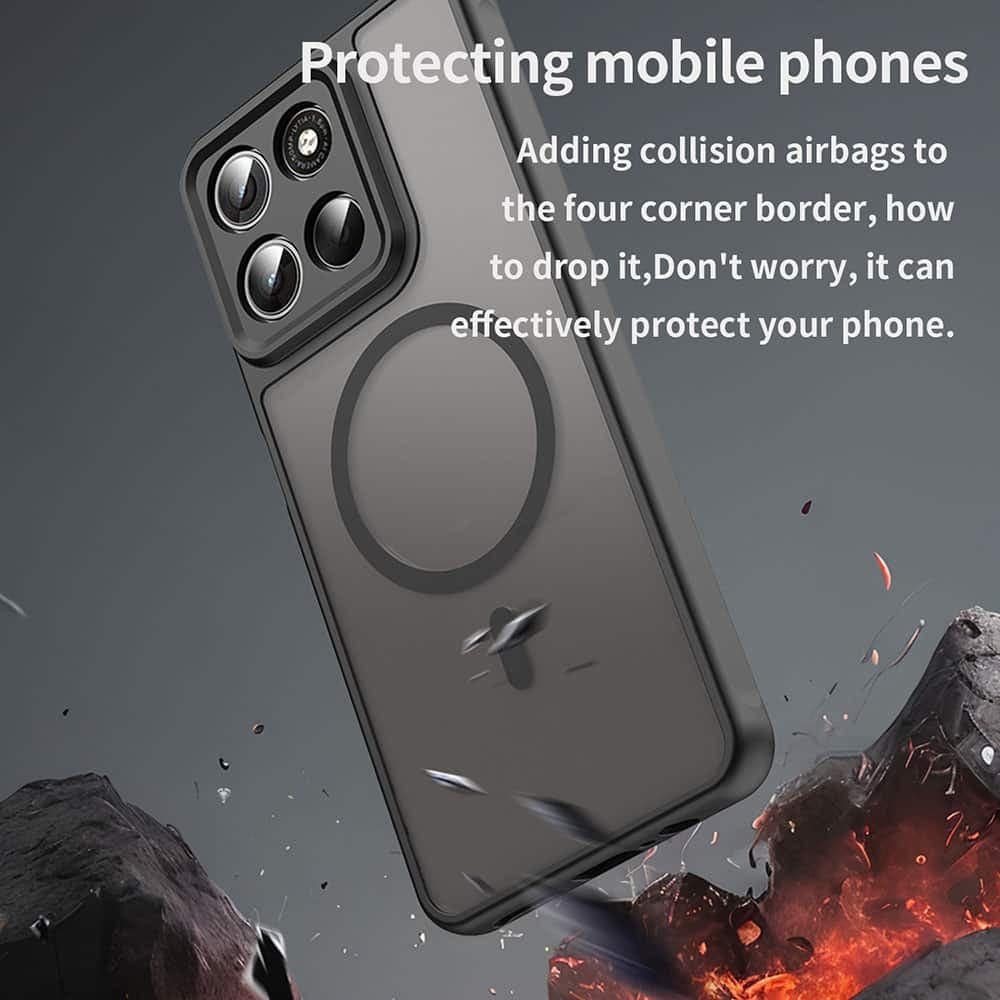 Techsuit HaloFrost II - θήκη για Motorola Moto G37 Power / G47 - Μαύρο 4