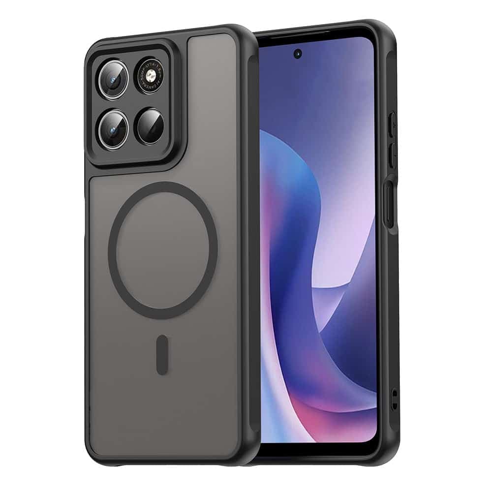 Techsuit HaloFrost II - θήκη για Motorola Moto G37 Power / G47 - Μαύρο