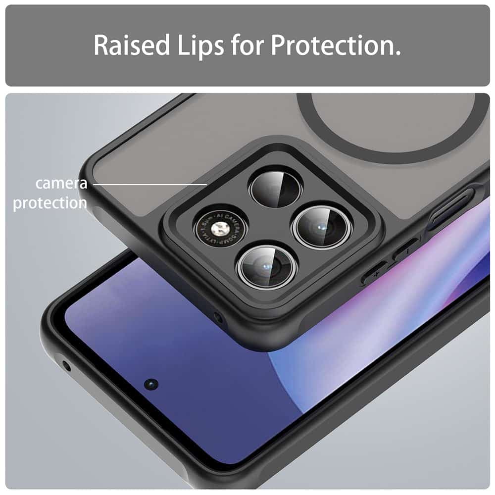 Techsuit HaloFrost II - θήκη για Motorola Moto G37 Power / G47 - Μαύρο 3